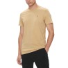 Tommy Hilfiger Camiseta Slim Hersey Tee Beige Gentle Gold Hombre