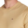Tommy Hilfiger Camiseta Slim Hersey Tee Beige Gentle Gold Hombre