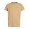 Tommy Hilfiger Camiseta Slim Hersey Tee Beige Gentle Gold Hombre