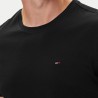 Tommy Hilfiger Camiseta Slim Hersey Tee Negro Black Hombre