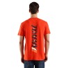 Tommy Hilfiger Camiseta Vintage Naranja Oscuro Horizon Hombre