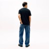 Tommy Hilfiger Camiseta Reg Waffle Azul Oscuro Dark Night Navy Hombre