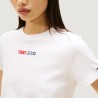 Tommy Hilfiger Camiseta Reg Essential Logo Blanco Ecru Mujer