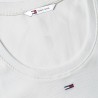 Tommy Hilfiger Camiseta Denim Essentials Blanco Ecru Mujer