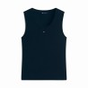 Tommy Hilfiger Camiseta Denim Essentials Azul Oscuro Dark Night Navy Mujer