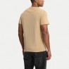 Tommy Hilfiger Camiseta Slim Sign Chest Beige Gentle Gold Hombre