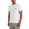Tommy Hilfiger Camiseta Slim Sign Chest Blanco Ecru Hombre