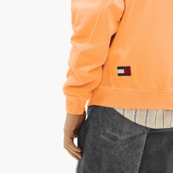 Tommy Hilfiger Jersey New Classics Crew Naranja Coral Faded Sun Kiss Hombre