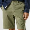 Pepe Jeans Pantalón Corto Chino Regular Verde Washed Army Green Hombre