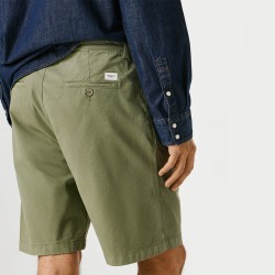 Pepe Jeans Pantalón Corto Chino Regular Verde Washed Army Green Hombre