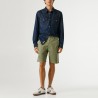 Pepe Jeans Pantalón Corto Chino Regular Verde Washed Army Green Hombre