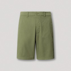 Pepe Jeans Pantalón Corto Chino Regular Verde Washed Army Green Hombre