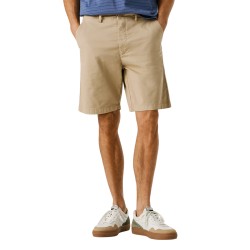 Pepe Jeans Pantalón Corto Chino Regular Beige Malt Beige Hombre