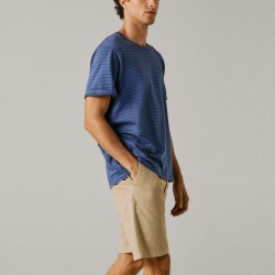 Pepe Jeans Pantalón Corto Chino Regular Beige Malt Beige Hombre