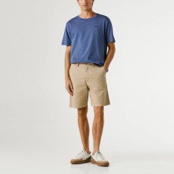 Pepe Jeans Pantalón Corto Chino Regular Beige Malt Beige Hombre