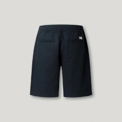 Pepe Jeans Pantalón Corto Relaxed Lino Azul Marino Dulwich Blue Hombre