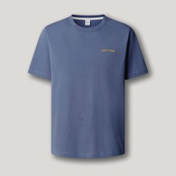 Pepe Jeans Camiseta Sion Tee Azul Washed Navy Blue Hombre
