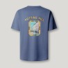 Pepe Jeans Camiseta Sion Tee Azul Washed Navy Blue Hombre