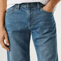 Pepe Jeans Pantalón Corto Slim Gymdigo Track Azul Oscuro Denim Hombre