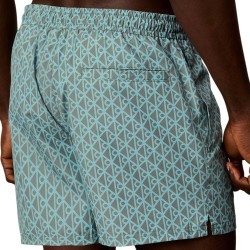 Calvin Klein Bañador Drawstring Coverde Verde Icon Cotton Emblem Sea Spray Hombre