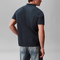 Calvin Klein Polo Canale Azul Oscuro Navy Stone Hombre
