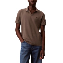 Calvin Klein Polo Canale Marrón Warm Oak Hombre