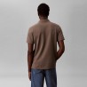 Calvin Klein Polo Canale Marrón Warm Oak Hombre