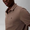 Calvin Klein Polo Canale Marrón Warm Oak Hombre