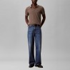 Calvin Klein Polo Canale Marrón Warm Oak Hombre