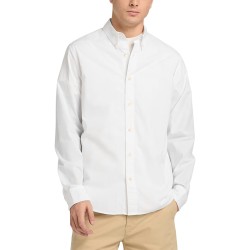 Timberland Camisa Long Sleeve Stretch Blanco Pop White Hombre