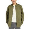 Timberland Camisa Long Sleeve Stretch Verde Pop Mdgry Hombre