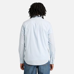 Timberland Camisa Long Sleeve Stretch Azul Hombre