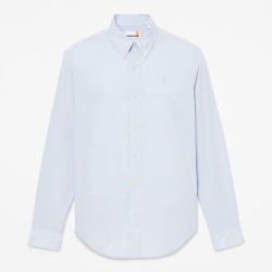 Timberland Camisa Long Sleeve Stretch Azul Hombre