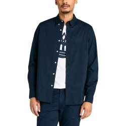 Timberland Camisa Long Sleeve Stretch Azul Marino Pop Navy Hombre