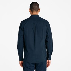 Timberland Camisa Long Sleeve Stretch Azul Marino Pop Navy Hombre