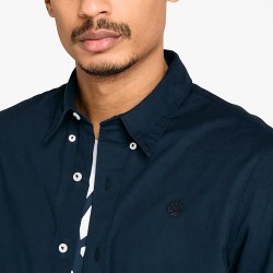 Timberland Camisa Long Sleeve Stretch Azul Marino Pop Navy Hombre