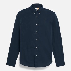 Timberland Camisa Long Sleeve Stretch Azul Marino Pop Navy Hombre