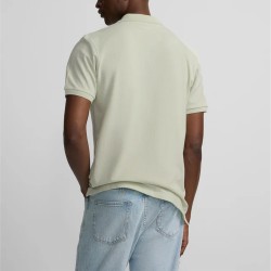 Silbon Polo Clasico Liso Verde Claro Hombre
