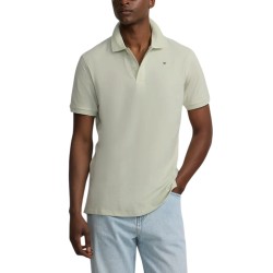 Silbon Polo Clasico Liso Verde Claro Hombre
