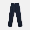 Silbon Pantalón Sport Jogger Lino Azul Oscuro Navy Hombre