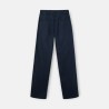 Silbon Pantalón Sport Jogger Lino Azul Oscuro Navy Hombre