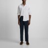 Silbon Pantalón Sport Jogger Lino Azul Oscuro Navy Hombre