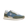 Silbon Zapatilla Running Raqueta Verde Azul Hombre