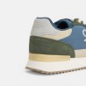 Silbon Zapatilla Running Raqueta Verde Azul Hombre