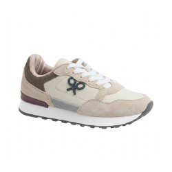 Silbon Zapatilla Runinng Style Beige Hombre