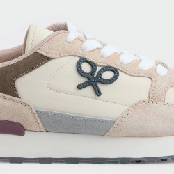Silbon Zapatilla Runinng Style Beige Hombre