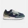 Silbon Zapatilla Running Style Verde Azul Marino Hombre