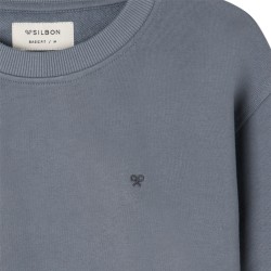 Silbon Sudadera Creative Dept Azul Grisaceo Indigo Hombre