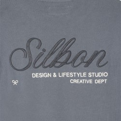 Silbon Sudadera Creative Dept Azul Grisaceo Indigo Hombre