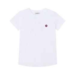 Silbon Camiseta Smile Estampado Blanco Mujer